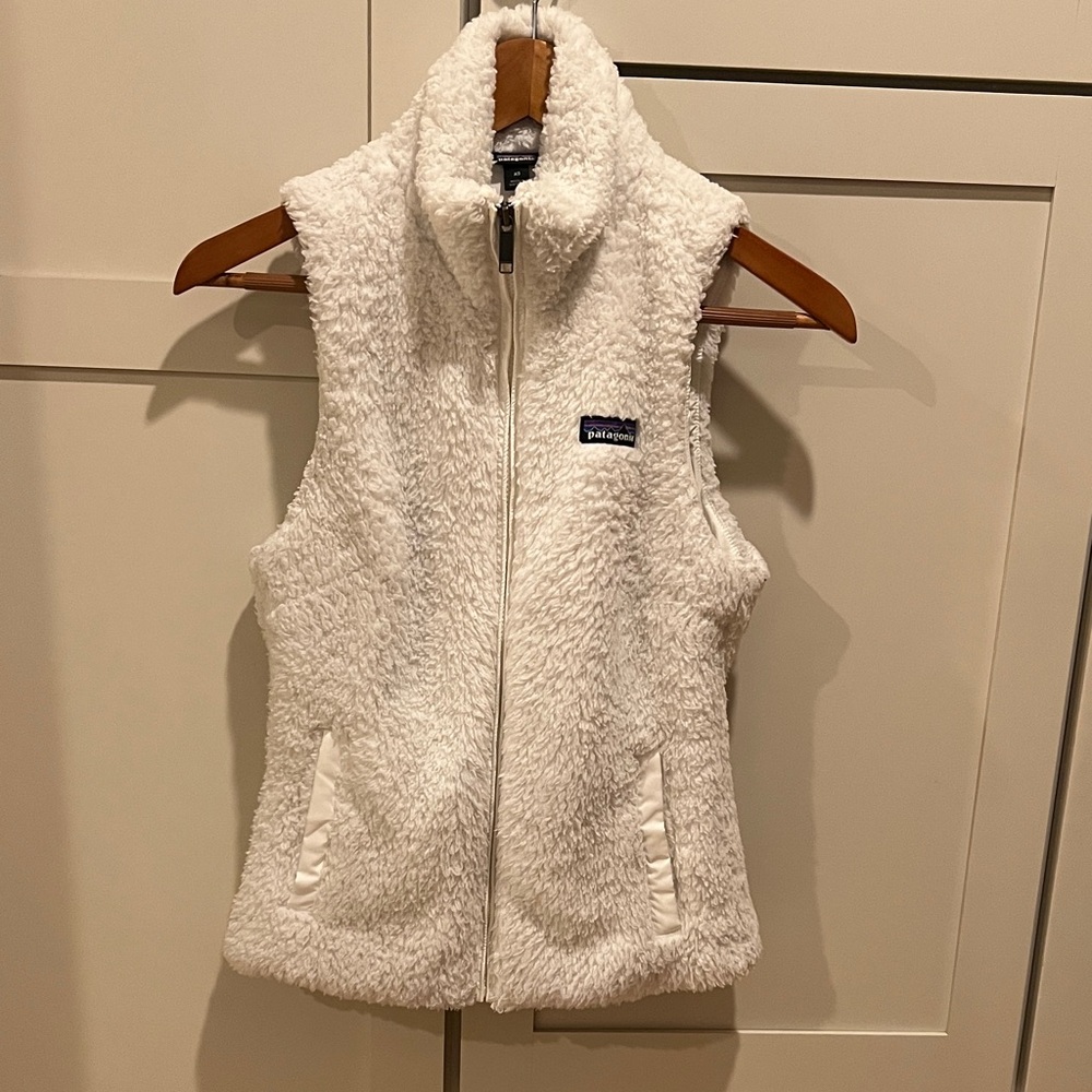White Patagonia Women's Los Gatos Fleece Vest size XS